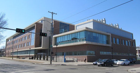 Photo of the building housing the Nebraska Nanoscale Facility.